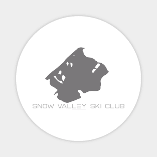 Snow Valley Ski Club 3D Magnet